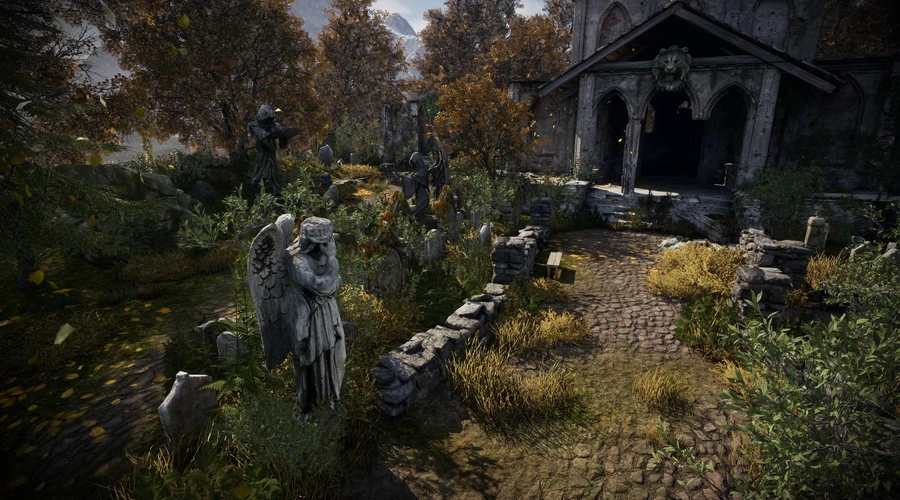 Graveyard Catherdral Day Pov01 Static